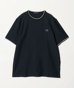 green label relaxing / グリーンレーベル リラクシング Tシャツ | ＜FRED PERRY＞クレープ ピケ 半袖 Tシャツ