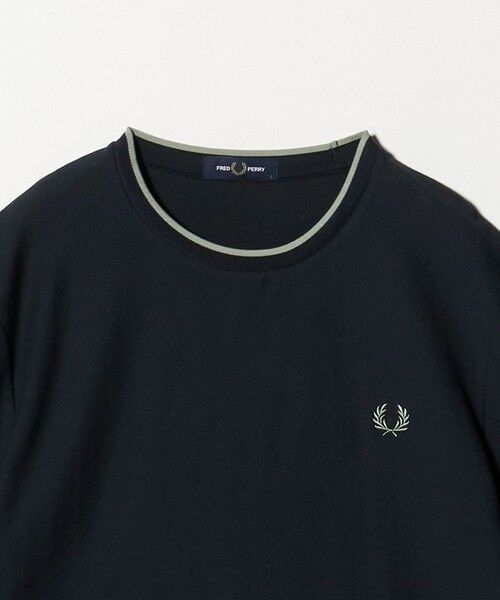 green label relaxing / グリーンレーベル リラクシング Tシャツ | ＜FRED PERRY＞クレープ ピケ 半袖 Tシャツ | 詳細5