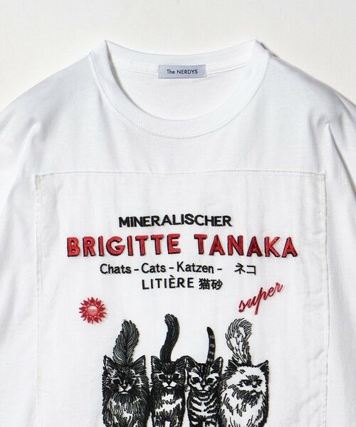 green label relaxing / グリーンレーベル リラクシング Tシャツ | 【別注】＜THE NERDYS×BRIGITTE TANAKA×GLR＞半袖Tシャツ | 詳細7