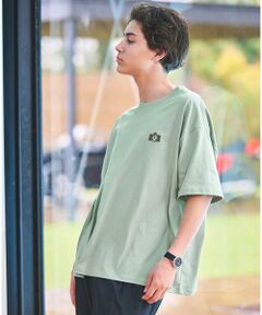 green label relaxing / グリーンレーベル リラクシング Tシャツ | 【別注】＜ROSTER BEAR＞GLR 刺しゅう ロゴ 半袖 Tシャツ