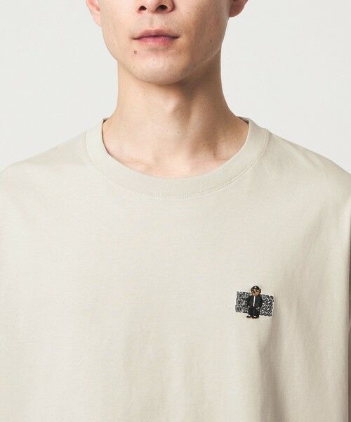 green label relaxing / グリーンレーベル リラクシング Tシャツ | 【別注】＜ROSTER BEAR＞GLR 刺しゅう ロゴ 半袖 Tシャツ | 詳細8