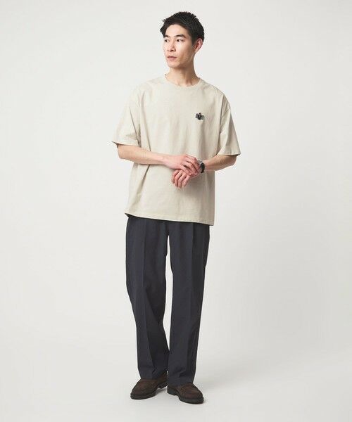 green label relaxing / グリーンレーベル リラクシング Tシャツ | 【別注】＜ROSTER BEAR＞GLR 刺しゅう ロゴ 半袖 Tシャツ | 詳細4
