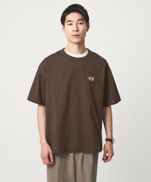 green label relaxing / グリーンレーベル リラクシング Tシャツ | 【別注】＜ROSTER BEAR＞GLR 刺しゅう ロゴ 半袖 Tシャツ | 詳細14