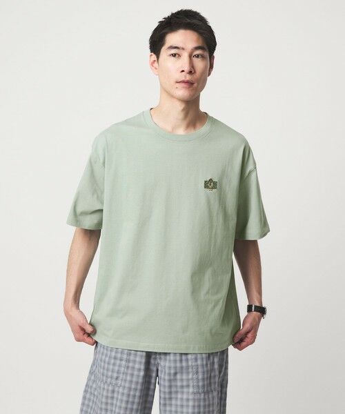 green label relaxing / グリーンレーベル リラクシング Tシャツ | 【別注】＜ROSTER BEAR＞GLR 刺しゅう ロゴ 半袖 Tシャツ | 詳細19