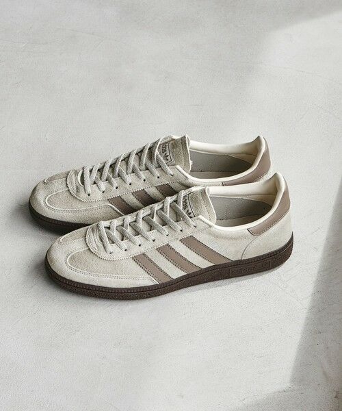 green label relaxing / グリーンレーベル リラクシング スニーカー | 【別注】＜adidas Originals＞HANDBALL SPEZIAL スニーカー（LT.GRAY）