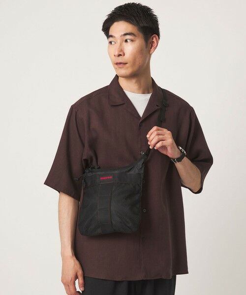 green label relaxing / グリーンレーベル リラクシング ショルダーバッグ | 【別注】＜BRIEFING＞リップストップ サコッシュ TALL | 詳細1