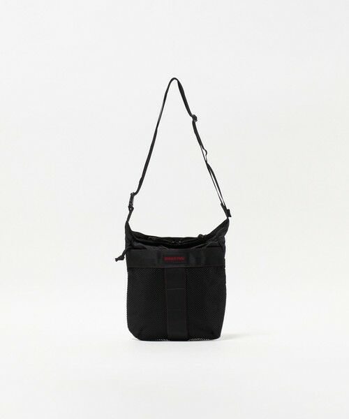 green label relaxing / グリーンレーベル リラクシング ショルダーバッグ | 【別注】＜BRIEFING＞リップストップ サコッシュ TALL（BLACK）