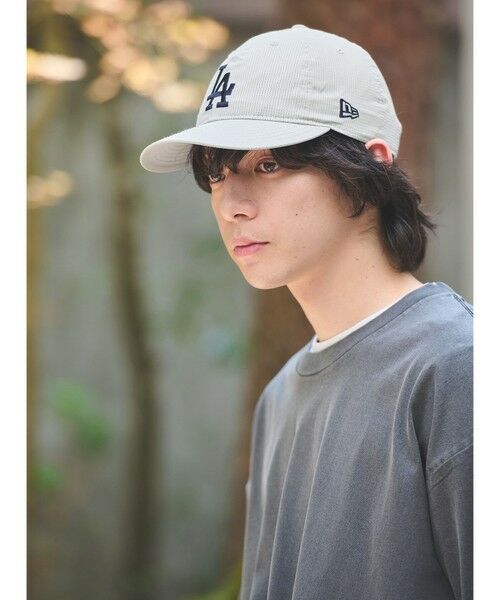 green label relaxing / グリーンレーベル リラクシング キャップ | 【別注】＜NEW ERA＞Dot Air 9THIRTY キャップ（LT.GRAY）