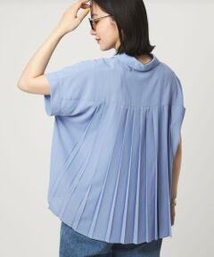 green label relaxing / グリーンレーベル リラクシング シャツ・ブラウス | 【WEB限定】＜at ease＞バック プリーツ ブラウス UVカット 通気性