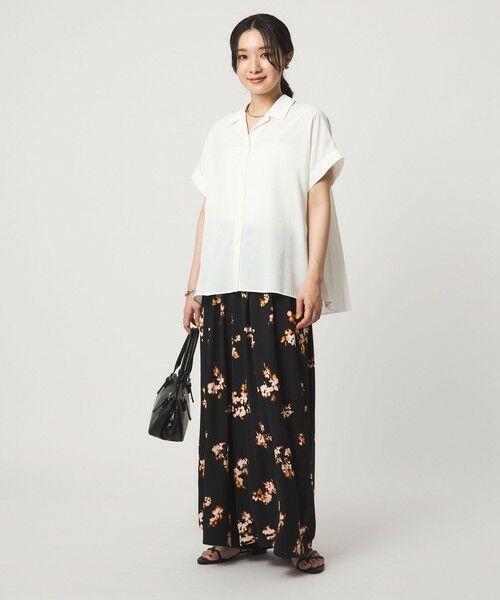 green label relaxing / グリーンレーベル リラクシング シャツ・ブラウス | 【WEB限定】＜at ease＞バック プリーツ ブラウス UVカット 通気性 | 詳細4