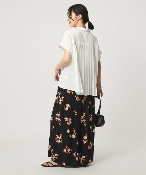 green label relaxing / グリーンレーベル リラクシング シャツ・ブラウス | 【WEB限定】＜at ease＞バック プリーツ ブラウス UVカット 通気性 | 詳細6