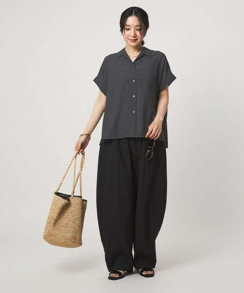 green label relaxing / グリーンレーベル リラクシング シャツ・ブラウス | 【WEB限定】＜at ease＞バック プリーツ ブラウス UVカット 通気性 | 詳細12