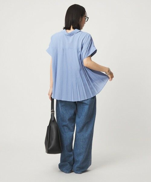 green label relaxing / グリーンレーベル リラクシング シャツ・ブラウス | 【WEB限定】＜at ease＞バック プリーツ ブラウス UVカット 通気性 | 詳細20