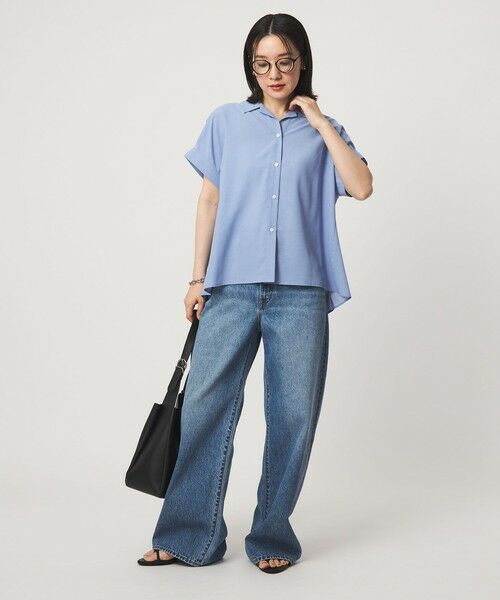 green label relaxing / グリーンレーベル リラクシング シャツ・ブラウス | 【WEB限定】＜at ease＞バック プリーツ ブラウス UVカット 通気性 | 詳細21