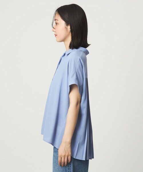 green label relaxing / グリーンレーベル リラクシング シャツ・ブラウス | 【WEB限定】＜at ease＞バック プリーツ ブラウス UVカット 通気性 | 詳細23