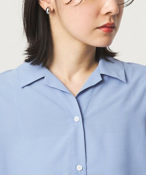 green label relaxing / グリーンレーベル リラクシング シャツ・ブラウス | 【WEB限定】＜at ease＞バック プリーツ ブラウス UVカット 通気性 | 詳細25