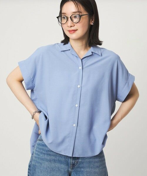 green label relaxing / グリーンレーベル リラクシング シャツ・ブラウス | 【WEB限定】＜at ease＞バック プリーツ ブラウス UVカット 通気性 | 詳細16