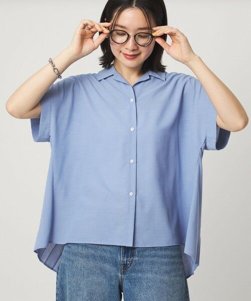 green label relaxing / グリーンレーベル リラクシング シャツ・ブラウス | 【WEB限定】＜at ease＞バック プリーツ ブラウス UVカット 通気性 | 詳細17