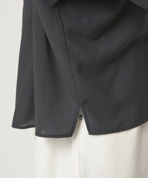 green label relaxing / グリーンレーベル リラクシング シャツ・ブラウス | 【WEB限定】＜at ease＞ノーカラー ギャザー ブラウス UVカット 通気性 | 詳細22