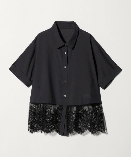 green label relaxing / グリーンレーベル リラクシング シャツ・ブラウス | 【WEB限定】＜at ease＞スソ レース ブラウス UVカット 通気性 | 詳細14