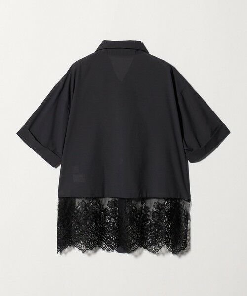 green label relaxing / グリーンレーベル リラクシング シャツ・ブラウス | 【WEB限定】＜at ease＞スソ レース ブラウス UVカット 通気性 | 詳細15