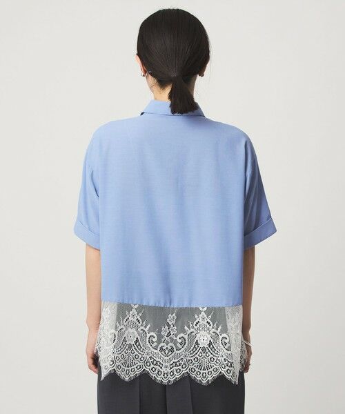 green label relaxing / グリーンレーベル リラクシング シャツ・ブラウス | 【WEB限定】＜at ease＞スソ レース ブラウス UVカット 通気性 | 詳細26