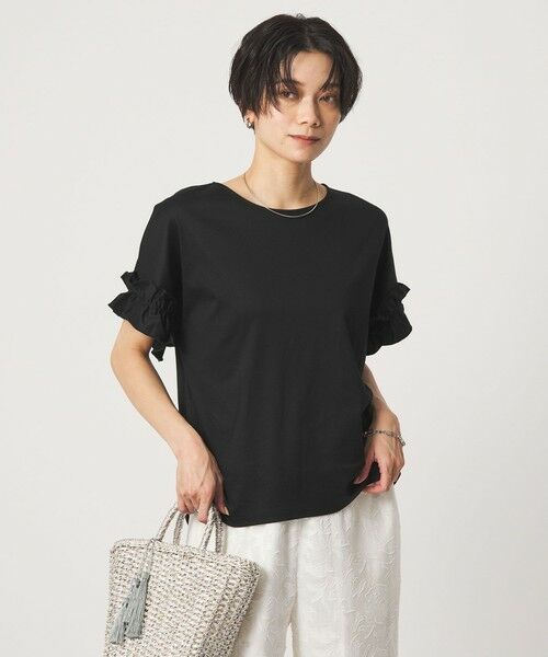 green label relaxing / グリーンレーベル リラクシング カットソー | ソデフリル Tシャツ 汗染み防止 | 詳細7