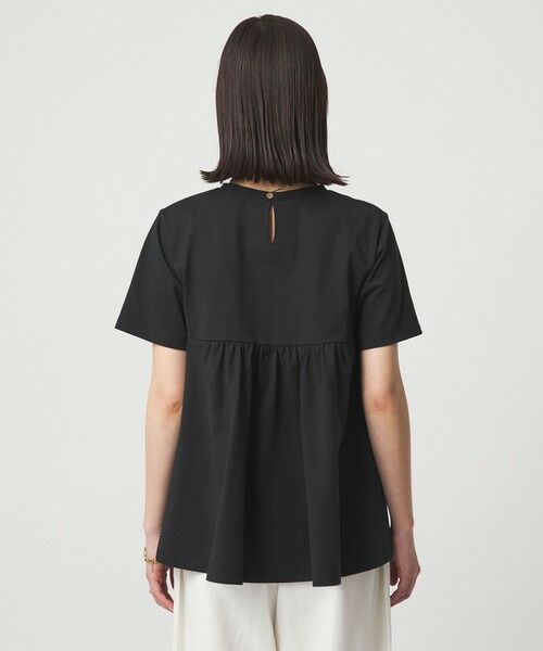 green label relaxing / グリーンレーベル リラクシング カットソー | 【WEB限定】＜at ease＞バック フレア カットソー  接触冷感 UVカット 遮熱 | 詳細13