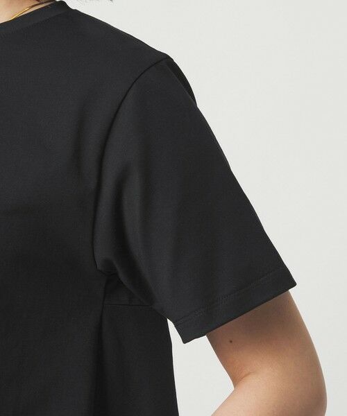 green label relaxing / グリーンレーベル リラクシング カットソー | 【WEB限定】＜at ease＞バック フレア カットソー  接触冷感 UVカット 遮熱 | 詳細15