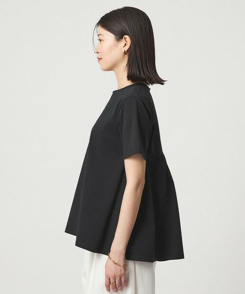 green label relaxing / グリーンレーベル リラクシング カットソー | 【WEB限定】＜at ease＞バック フレア カットソー  接触冷感 UVカット 遮熱 | 詳細12