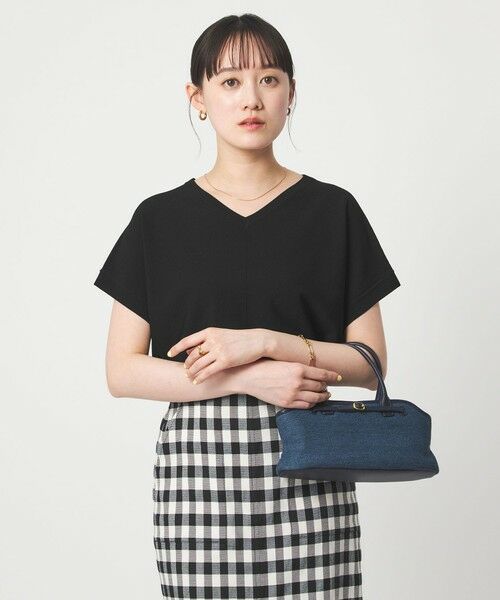 green label relaxing / グリーンレーベル リラクシング ニット・セーター | Vネック プルオーバー ニット ウォッシャブル 接触冷感 UVカット | 詳細6