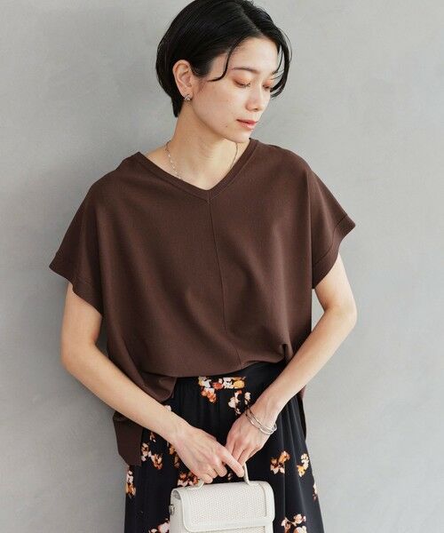 green label relaxing / グリーンレーベル リラクシング ニット・セーター | Vネック プルオーバー ニット ウォッシャブル 接触冷感 UVカット | 詳細16