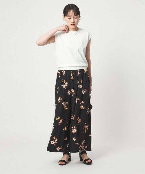 green label relaxing / グリーンレーベル リラクシング ニット・セーター | フレンチスリーブ ニット ウォッシャブル 接触冷感 UVカット | 詳細4