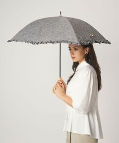 green label relaxing / グリーンレーベル リラクシング 傘 | ＜because＞フリルアンブレラ 長傘 晴雨兼用