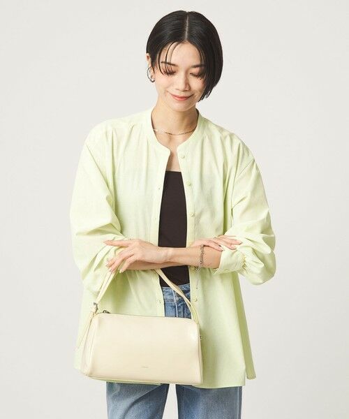 green label relaxing / グリーンレーベル リラクシング シャツ・ブラウス | ［size SHORTあり］ペプラム ブラウス マシンウォッシャブル 吸水速乾 通気性 UVカット | 詳細21