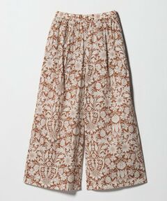 green label relaxing / グリーンレーベル リラクシング その他パンツ | リバティプリント ワイドパンツ