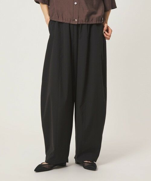 green label relaxing / グリーンレーベル リラクシング その他パンツ | 【WEB限定】＜at ease＞カーブ パンツ マシンウォッシャブル ストレッチ UVカット | 詳細1