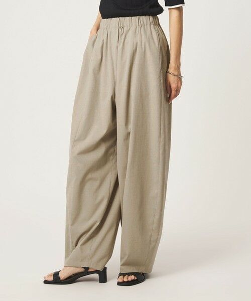 green label relaxing / グリーンレーベル リラクシング その他パンツ | 【WEB限定】＜at ease＞カーブ パンツ マシンウォッシャブル ストレッチ UVカット | 詳細8