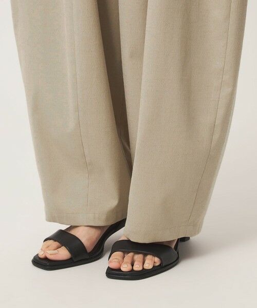 green label relaxing / グリーンレーベル リラクシング その他パンツ | 【WEB限定】＜at ease＞カーブ パンツ マシンウォッシャブル ストレッチ UVカット | 詳細17
