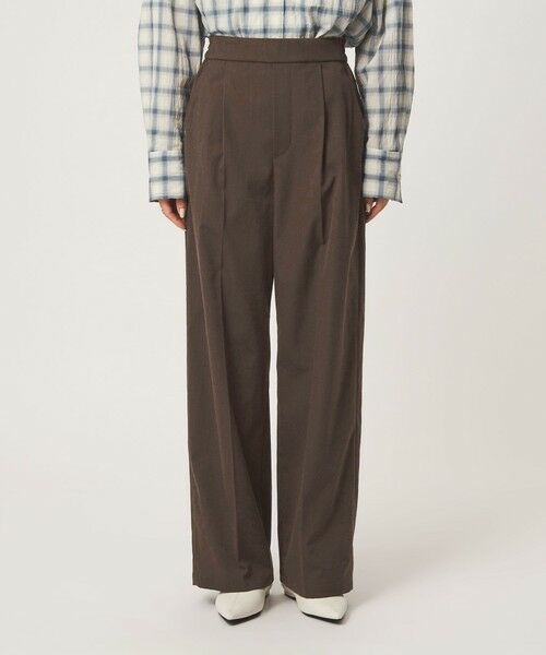 green label relaxing / グリーンレーベル リラクシング その他パンツ | 【WEB限定】＜at ease＞オルマイ ワイド パンツ ストレッチ UVカット | 詳細14