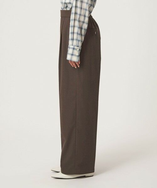 green label relaxing / グリーンレーベル リラクシング その他パンツ | 【WEB限定】＜at ease＞オルマイ ワイド パンツ ストレッチ UVカット | 詳細15