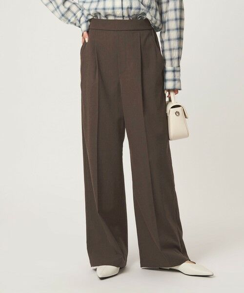 green label relaxing / グリーンレーベル リラクシング その他パンツ | 【WEB限定】＜at ease＞オルマイ ワイド パンツ ストレッチ UVカット | 詳細10