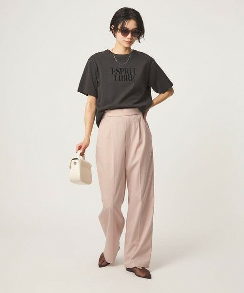 green label relaxing / グリーンレーベル リラクシング その他パンツ | 【WEB限定】＜at ease＞オルマイ ワイド パンツ ストレッチ UVカット | 詳細26