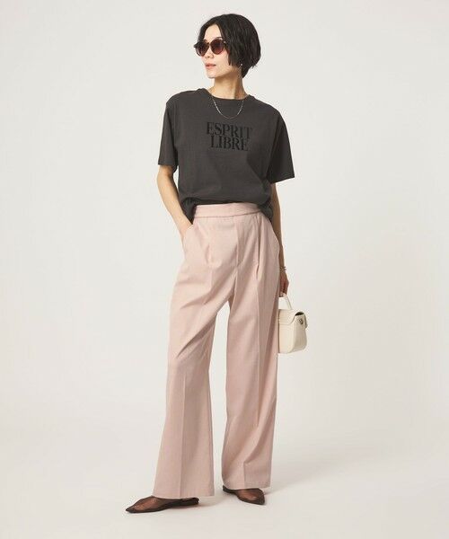 green label relaxing / グリーンレーベル リラクシング その他パンツ | 【WEB限定】＜at ease＞オルマイ ワイド パンツ ストレッチ UVカット | 詳細27