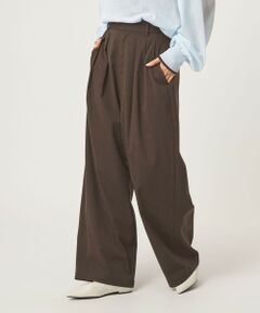 green label relaxing / グリーンレーベル リラクシング スラックス・ドレスパンツ | 【WEB限定】＜at ease＞オルマイ スラックス ストレッチ UVカット
