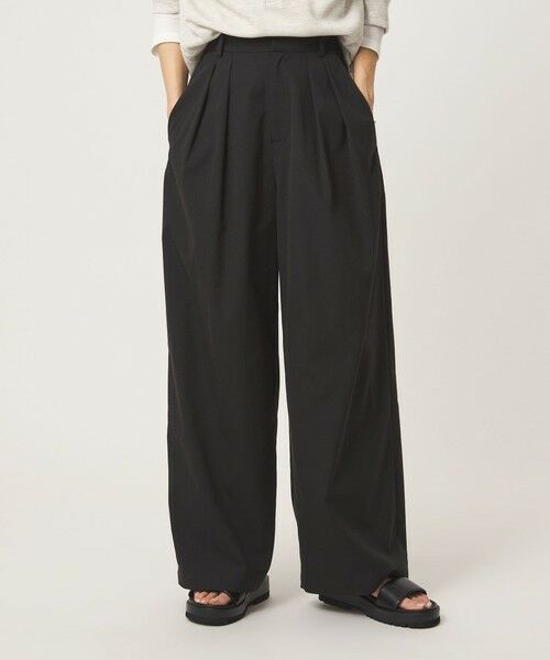 green label relaxing / グリーンレーベル リラクシング スラックス・ドレスパンツ | 【WEB限定】＜at ease＞オルマイ スラックス ストレッチ UVカット | 詳細1