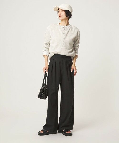 green label relaxing / グリーンレーベル リラクシング スラックス・ドレスパンツ | 【WEB限定】＜at ease＞オルマイ スラックス ストレッチ UVカット | 詳細4