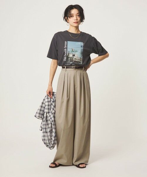 green label relaxing / グリーンレーベル リラクシング スラックス・ドレスパンツ | 【WEB限定】＜at ease＞オルマイ スラックス ストレッチ UVカット | 詳細9