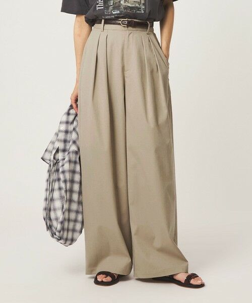 green label relaxing / グリーンレーベル リラクシング スラックス・ドレスパンツ | 【WEB限定】＜at ease＞オルマイ スラックス ストレッチ UVカット | 詳細5