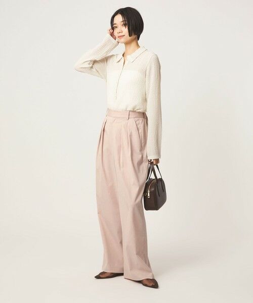 green label relaxing / グリーンレーベル リラクシング スラックス・ドレスパンツ | 【WEB限定】＜at ease＞オルマイ スラックス ストレッチ UVカット | 詳細20
